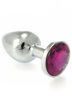 Butt Plug Cristal Rosso 