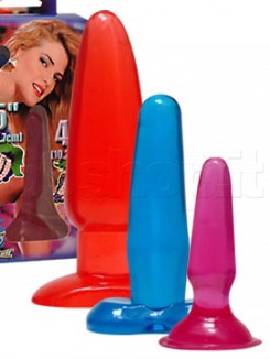 Kit Plug Anali Blu Fucsia Rosso 