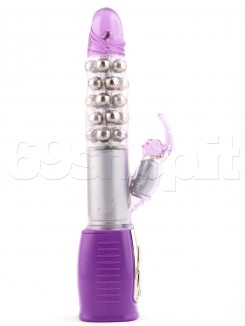 Coniglietto Vibrante 9 Funzioni Viola 