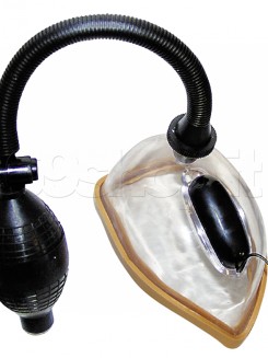 Succhia Vagina Vibrante Trasparente