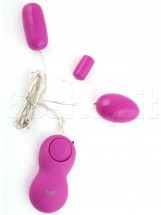 Triplo Ovulo Vibrante Viola 