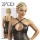 Guepiere con Zip Posteriore Nero Pelle