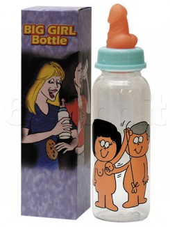 Biberon Ciuccia Pene Trasparente 
