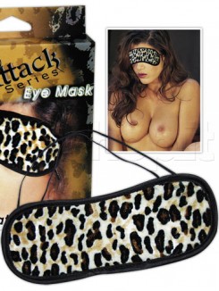 Mascherina Cat Attack Leopardato