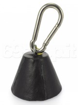 Peso 450 gr Rivestito in Pelle Nero